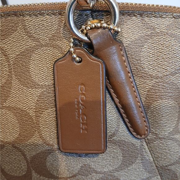 Coach- Kelsey - Satchel/Crossbody  No. C1847-F28989 - Khaki & Brown - Picture 4 of 14